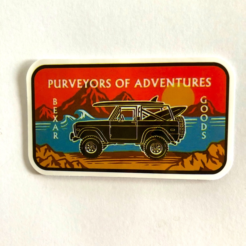 3/$5 of DIFFERENT stickers with this 1 OR make your own bundle -TRAVEL jeep surf